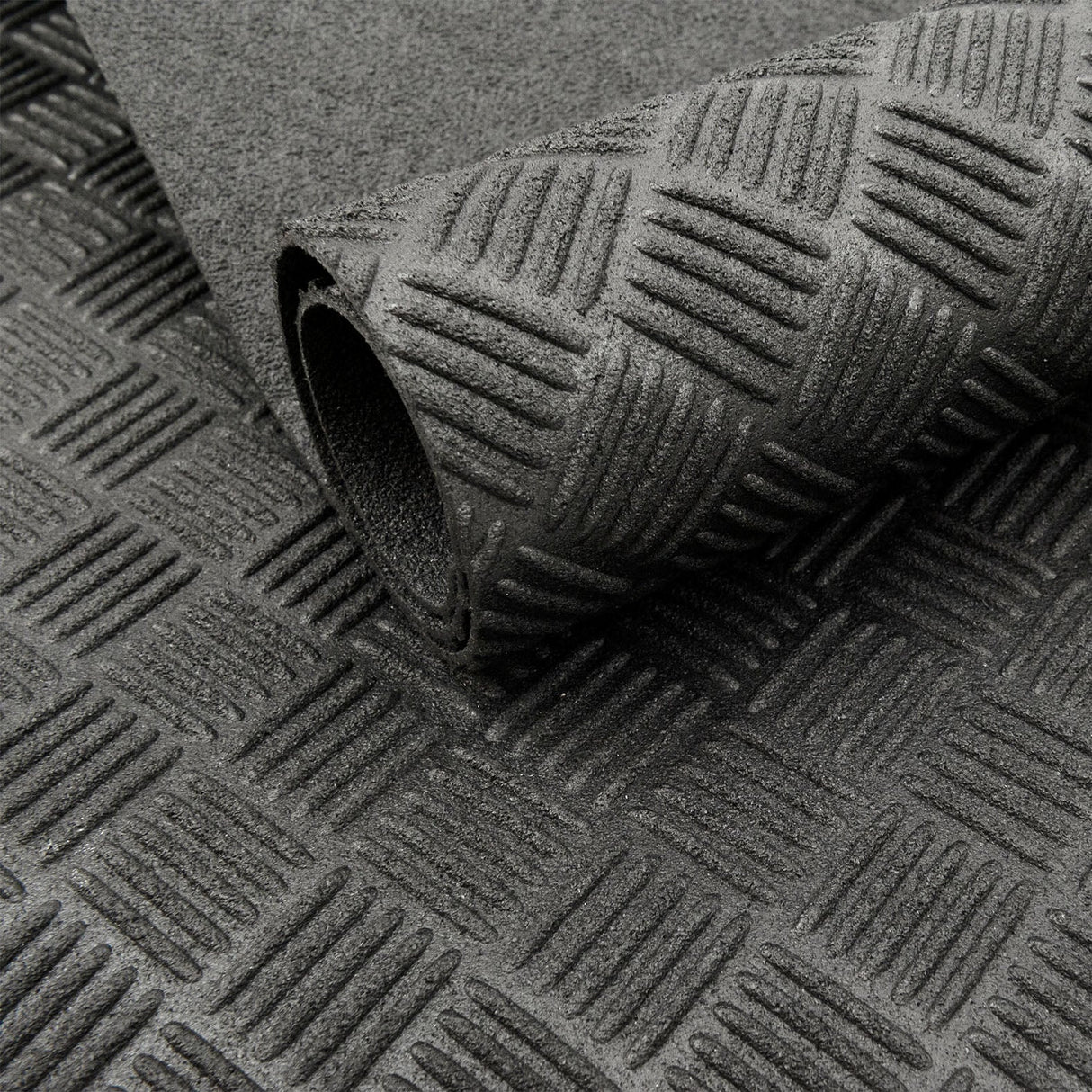 Recycled Rubber BBQ Floor Protection Mat - Custom Sizes | Nicoman