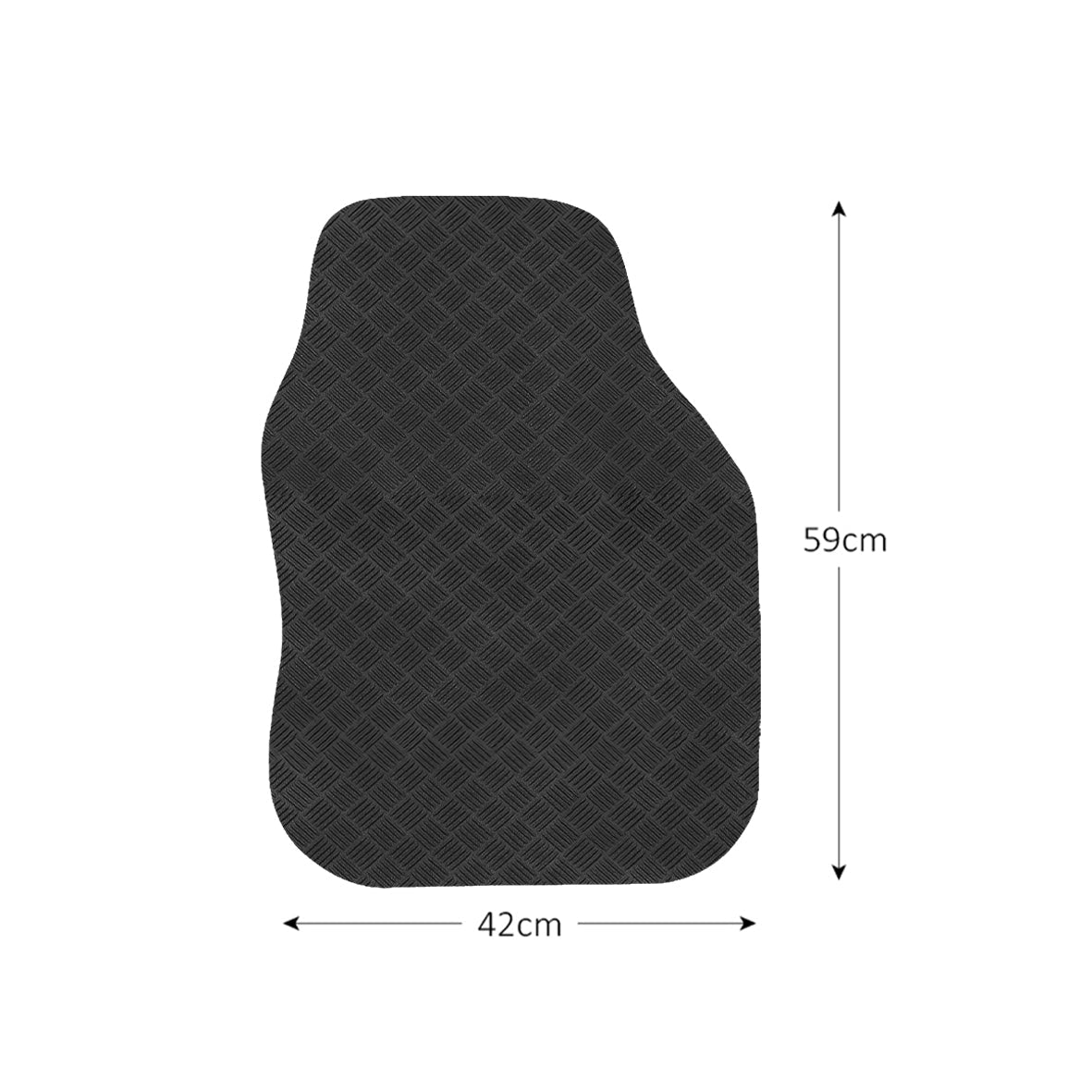 Nicoman Eco Friendly Universal Car Mat - Driver Side