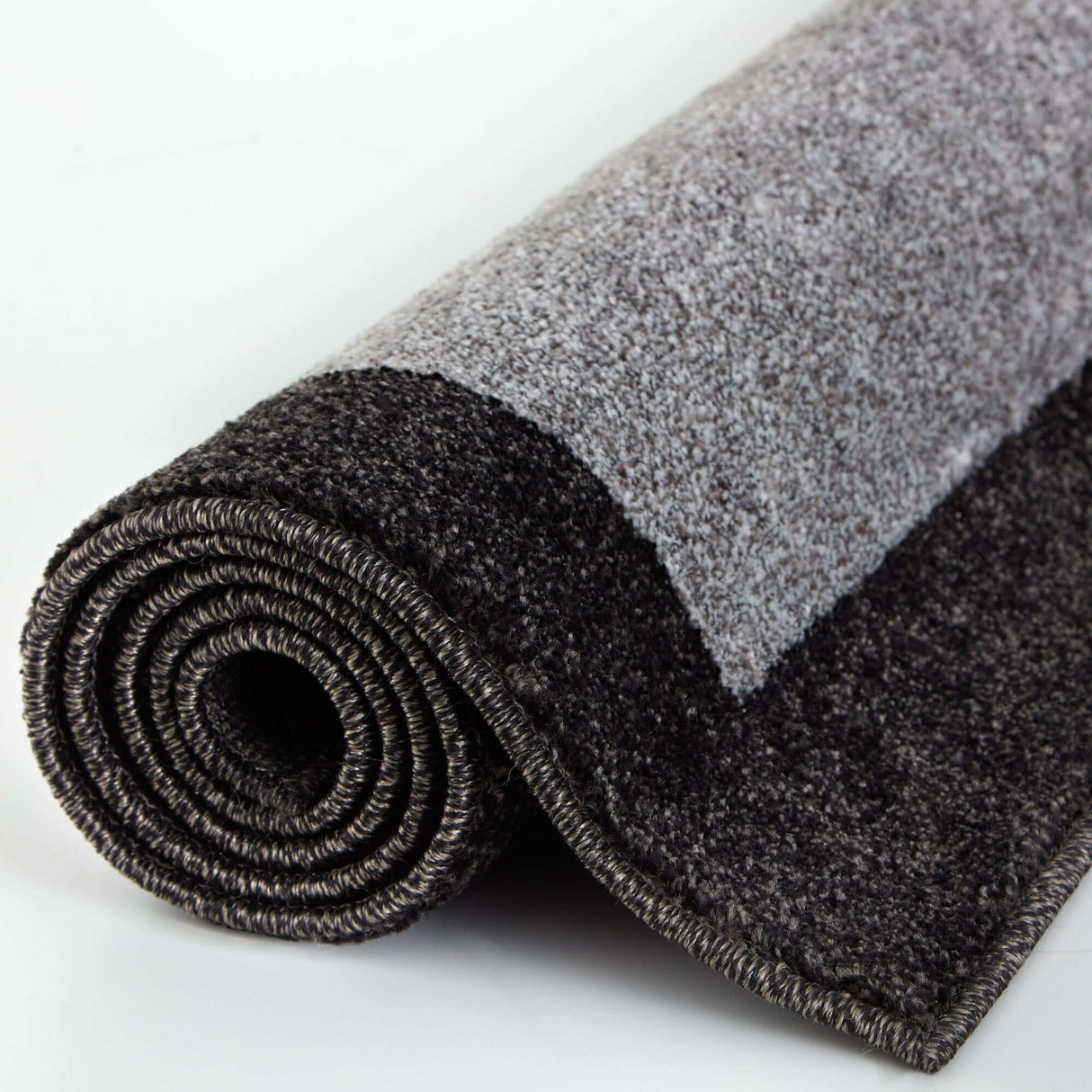 Ephesus Grey Black Rug | 100% polypropylene