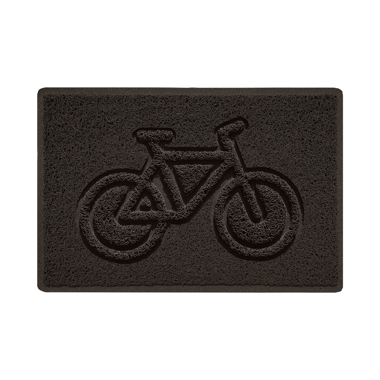 Nicoman Embossed Spaghetti Outdoor Doormat - Brown