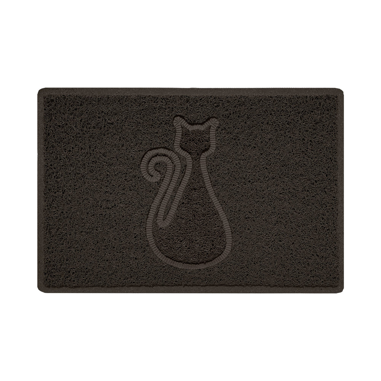 Nicoman Embossed Spaghetti Outdoor Doormat - Brown