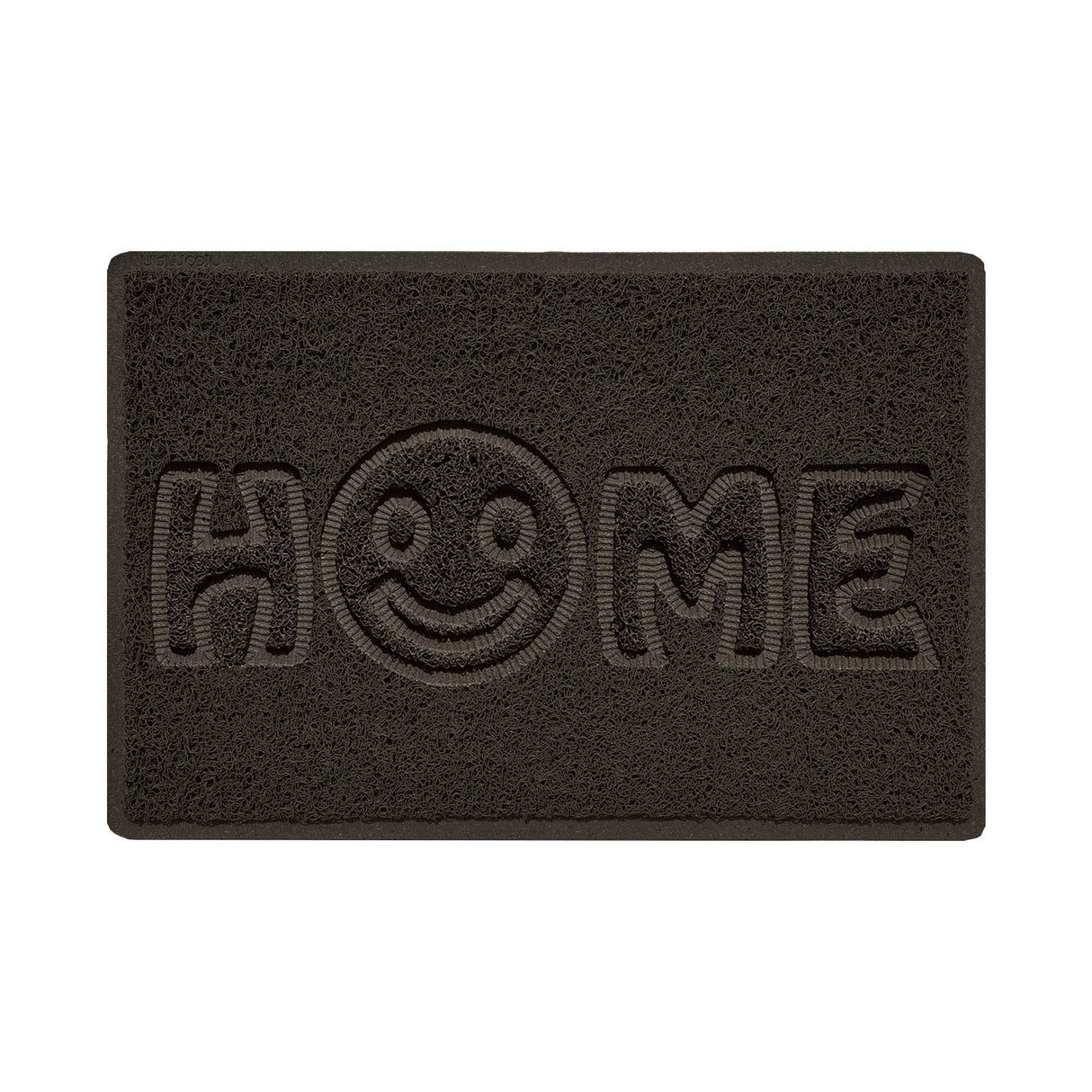 Nicoman Embossed Spaghetti Outdoor Doormat - Brown