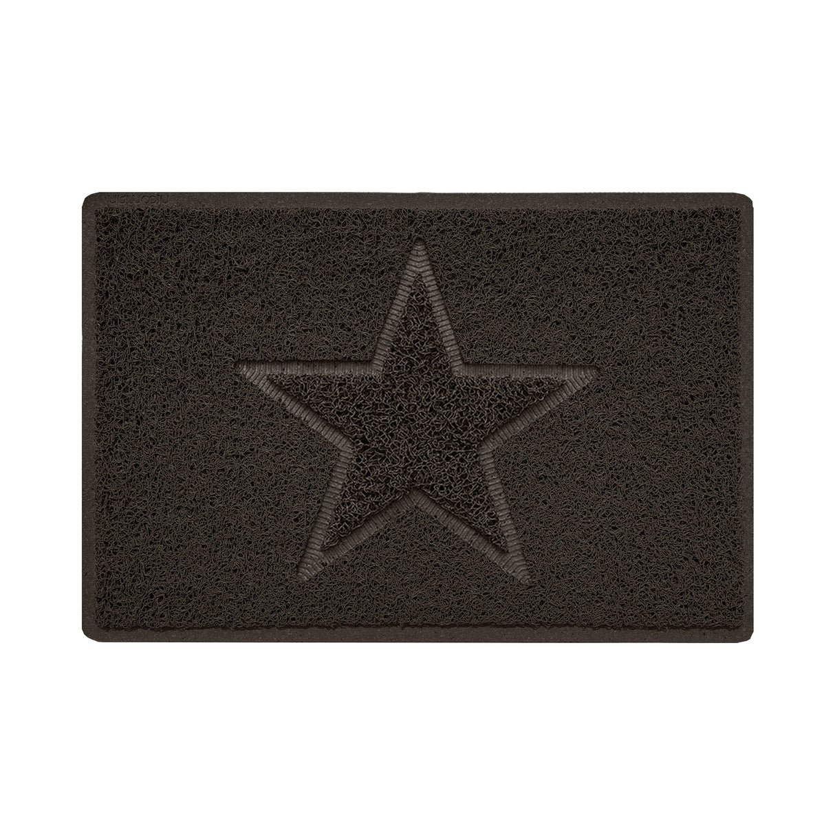 Nicoman Embossed Spaghetti Outdoor Doormat - Brown