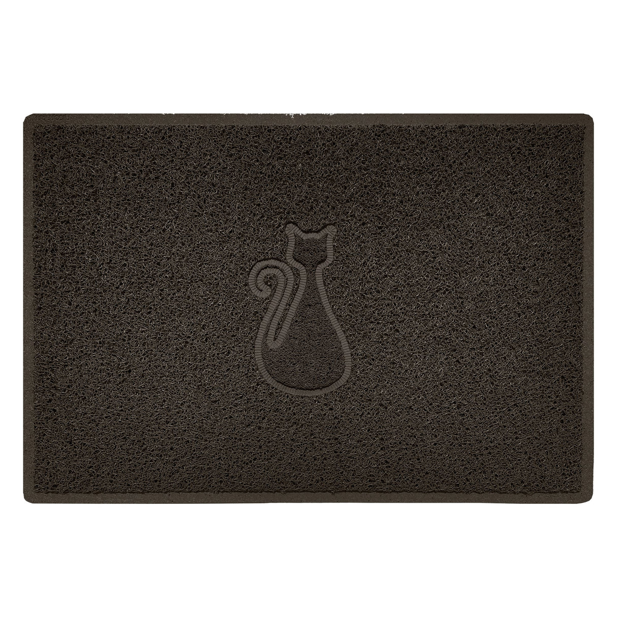 Nicoman Embossed Spaghetti Outdoor Doormat - Brown