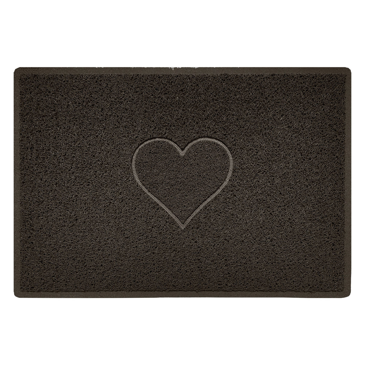 Nicoman Embossed Spaghetti Outdoor Doormat - Brown