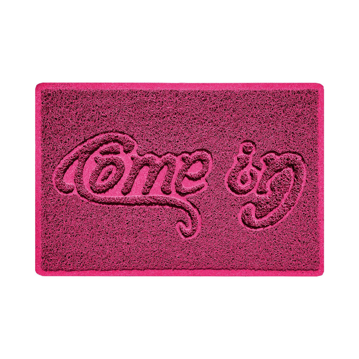 Nicoman "Come In" Grey Spaghetti Door Mat
