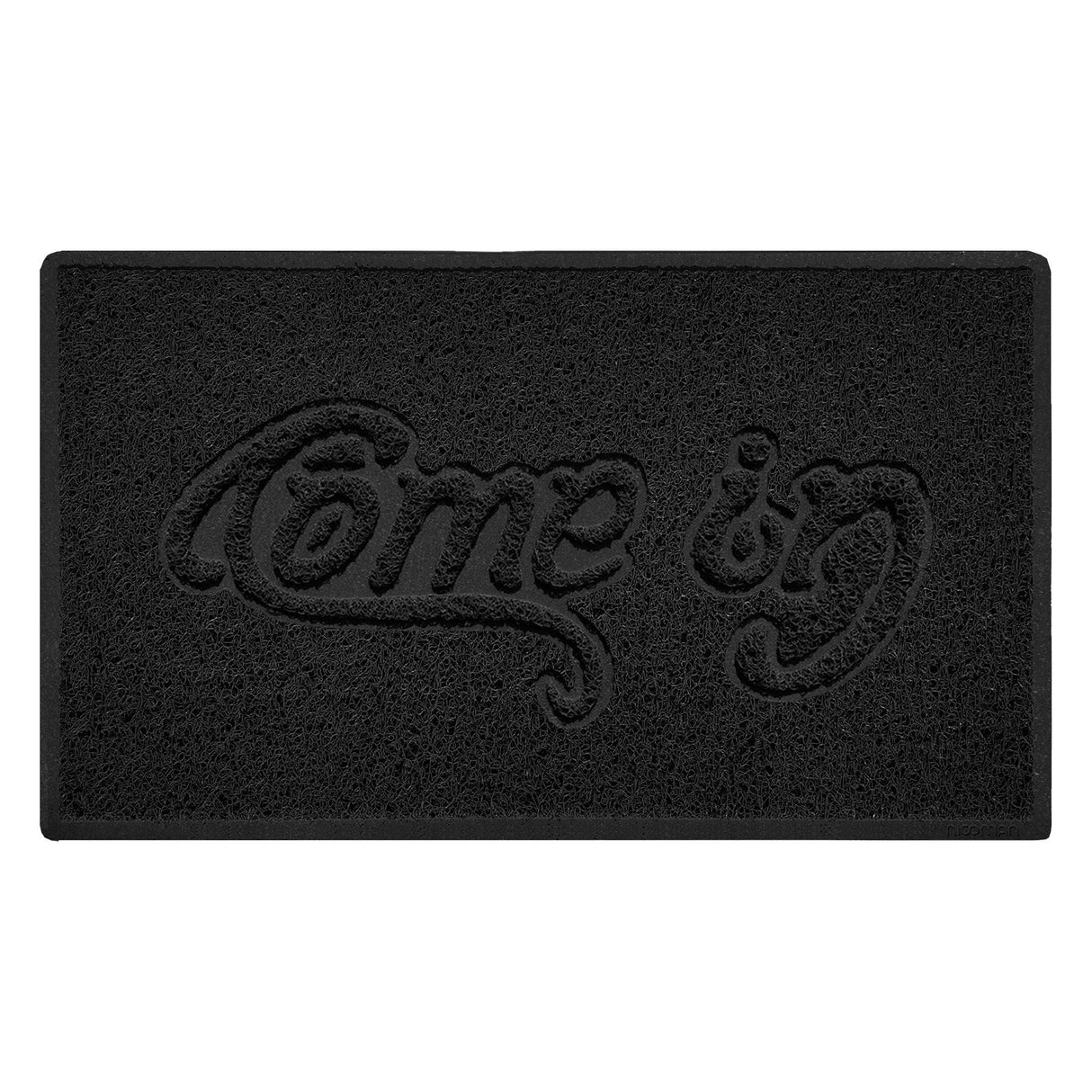 Nicoman "Come In" Grey Spaghetti Door Mat