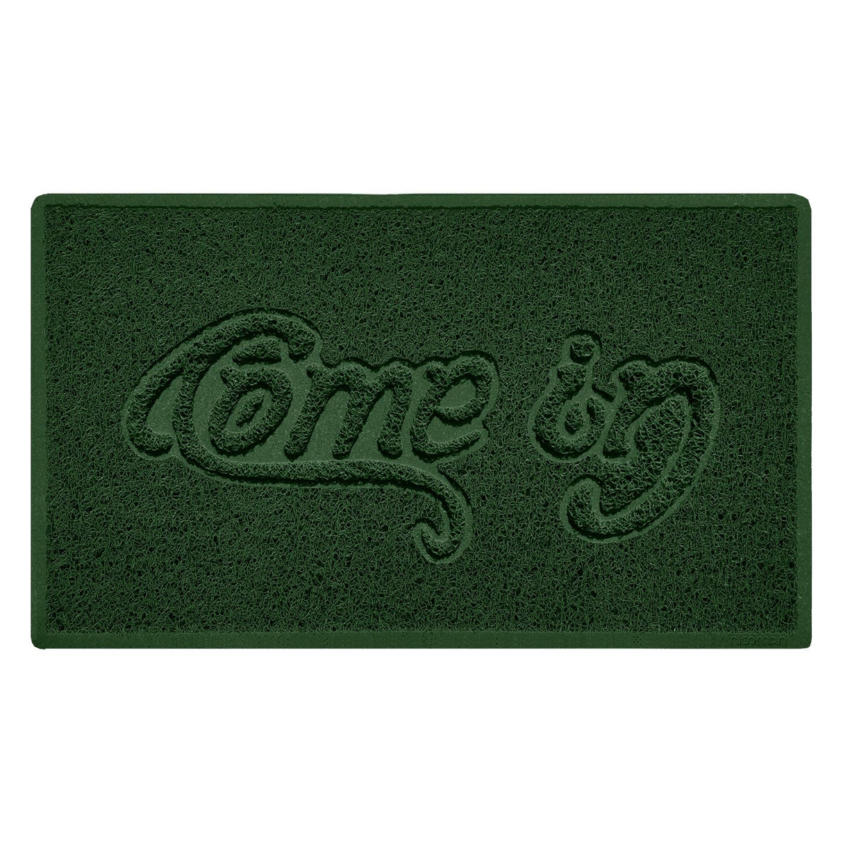 Nicoman "Come In" Grey Spaghetti Door Mat