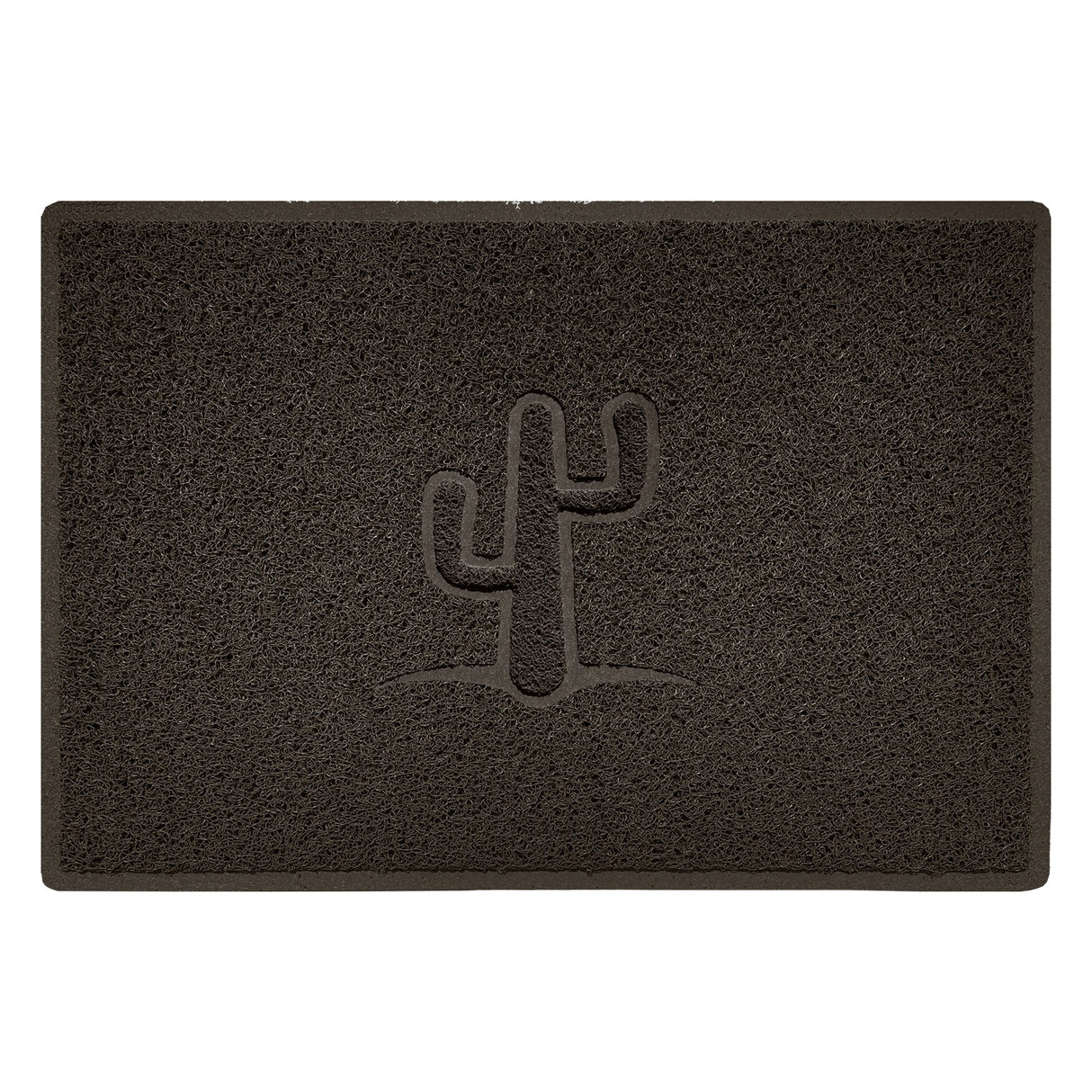 Nicoman Embossed Spaghetti Outdoor Doormat - Brown