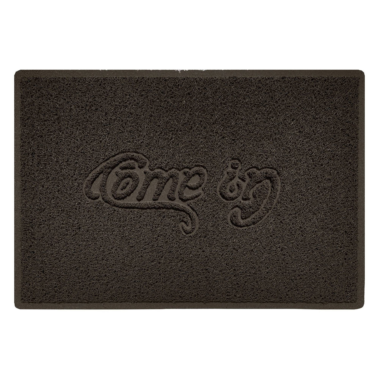 Nicoman "Come In" Grey Spaghetti Door Mat