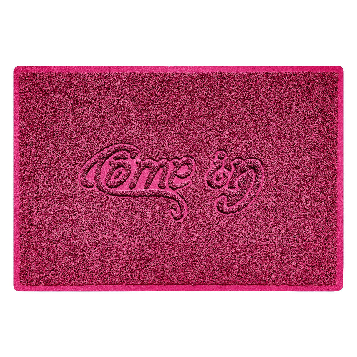 Nicoman "Come In" Grey Spaghetti Door Mat