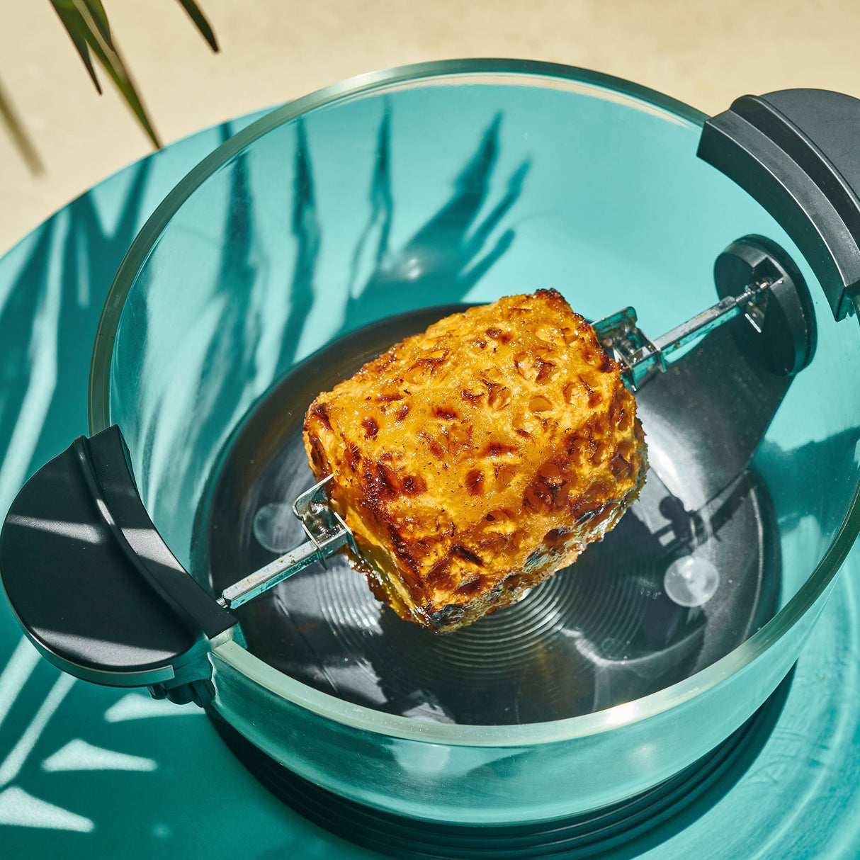 Fritaire Self-Cleaning Glass Bowl Air Fryer - Lily White