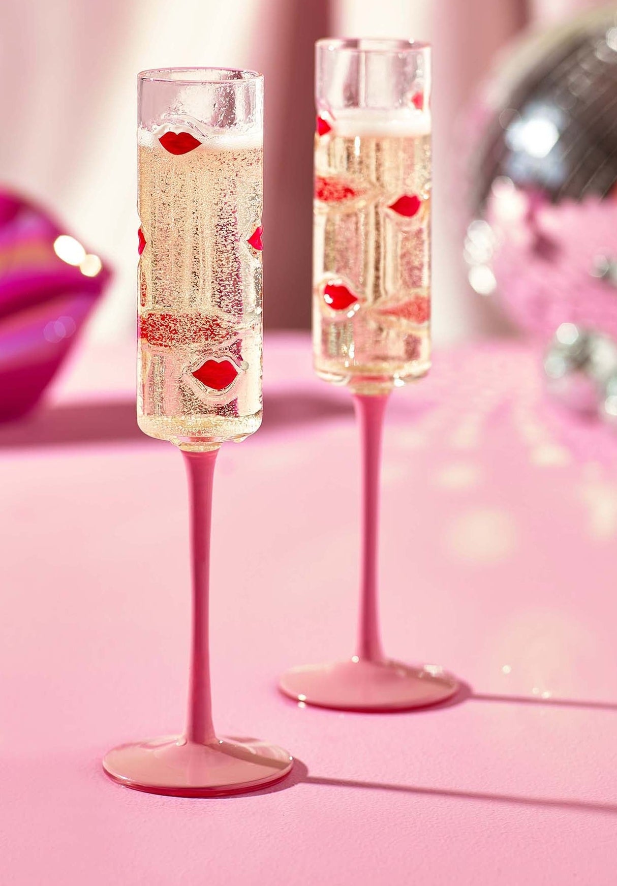 Eleanor Bowmer With Love Set of 2 Lips Flutes