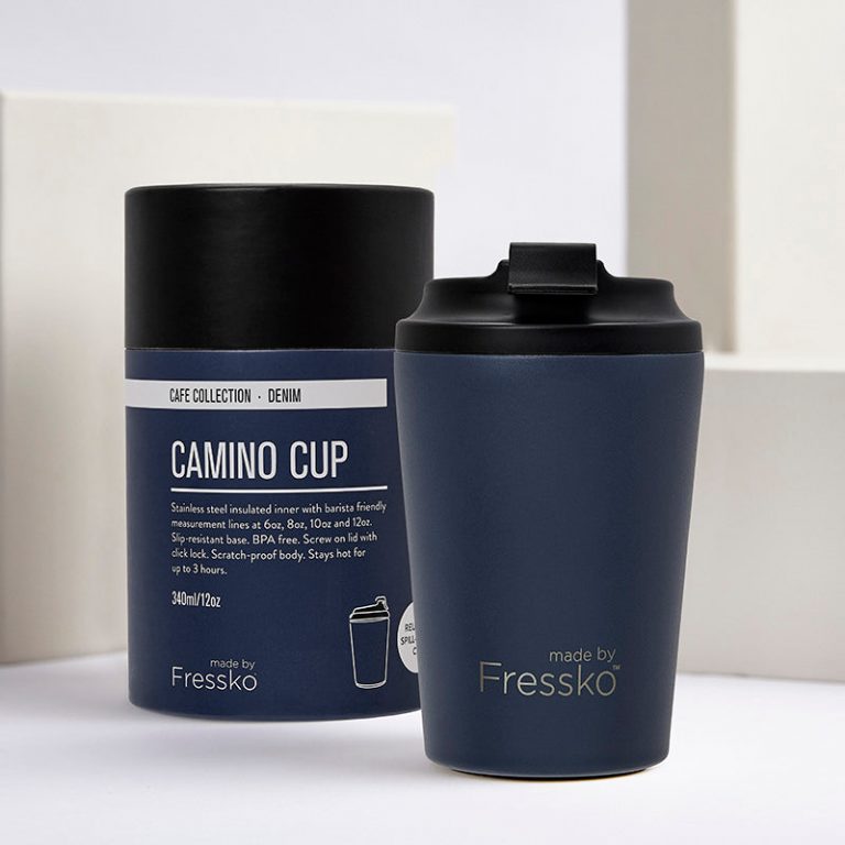 FRESSKO Denim Reusable Cup (Stainless Steel)