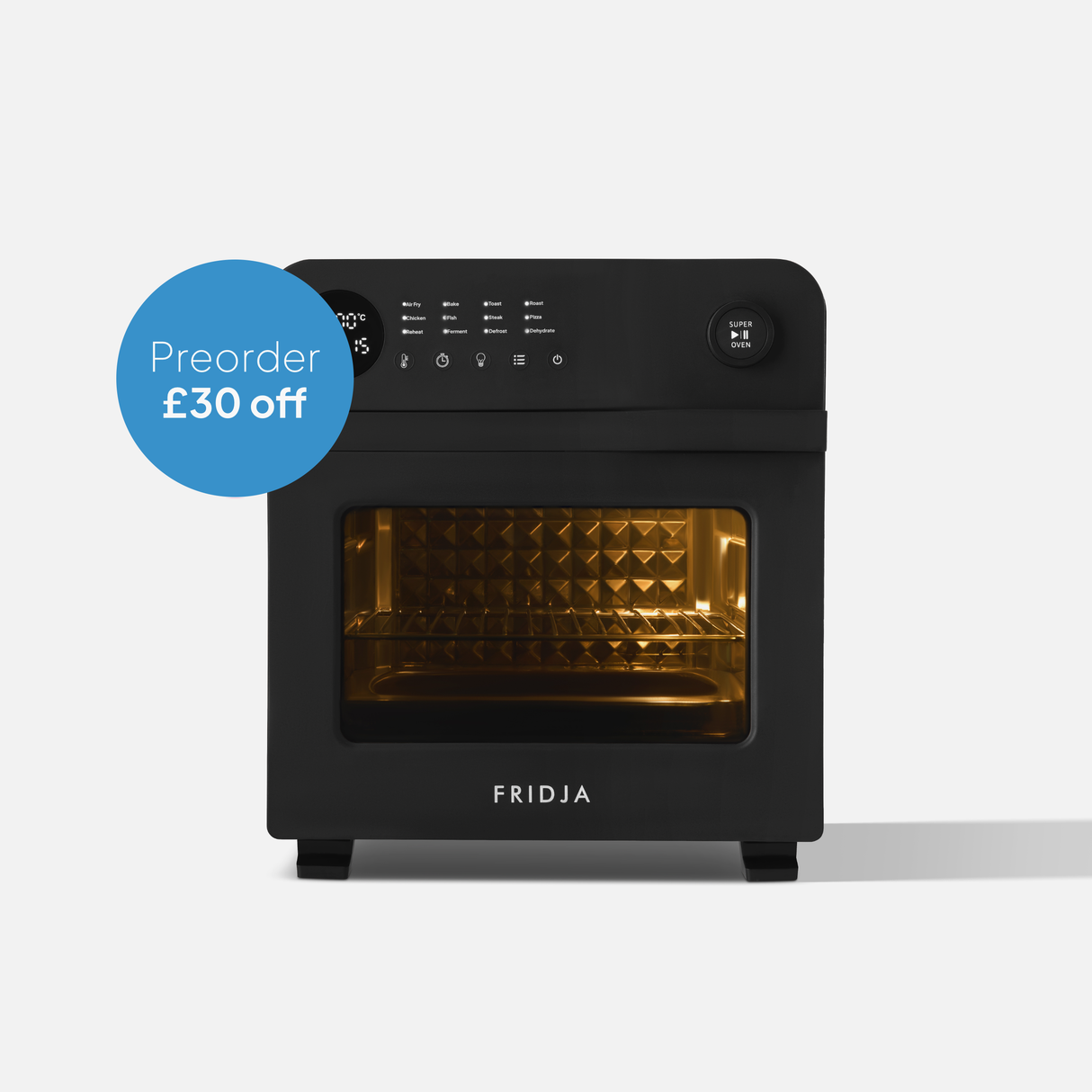 Fridja Super Oven 15L Digital Air Fryer Oven