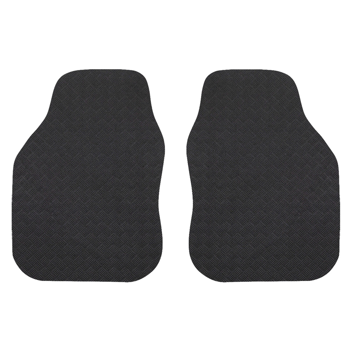Nicoman Eco Friendly Car Mat 2pc Front Set Rubber Non Slip