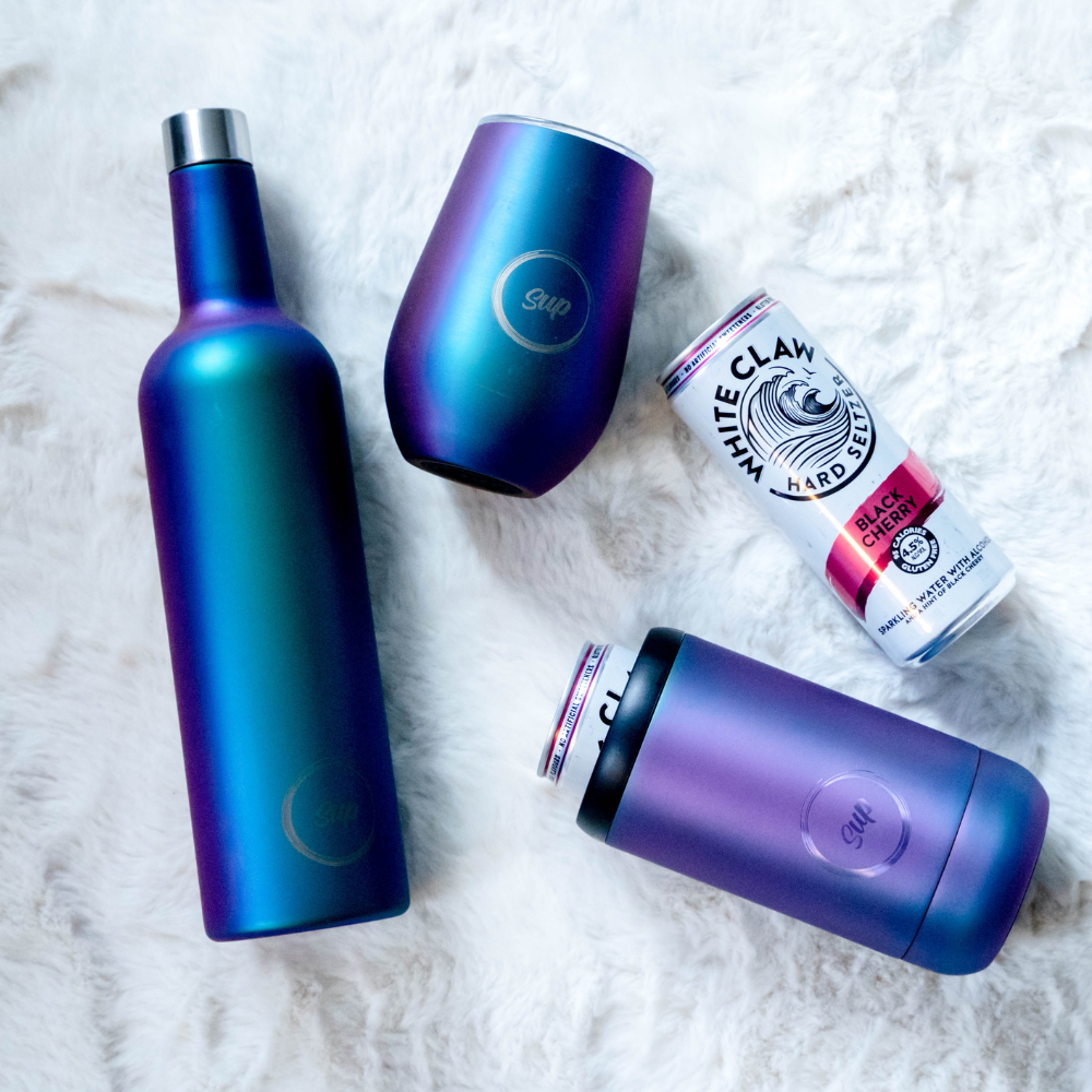 Sup drinkware Insulated Wine Bottle Galaxy