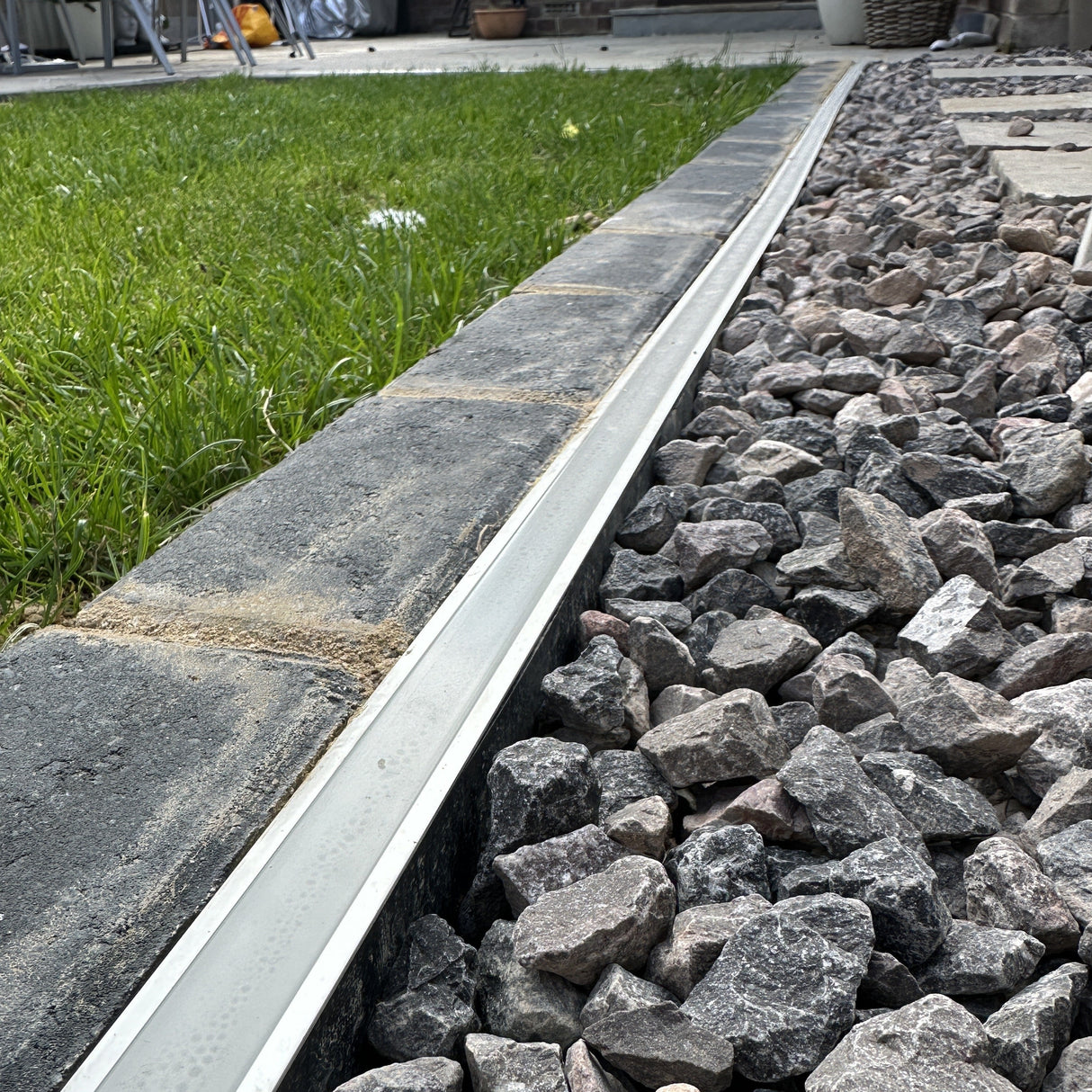 IBRAN Gravel Lawn Edging