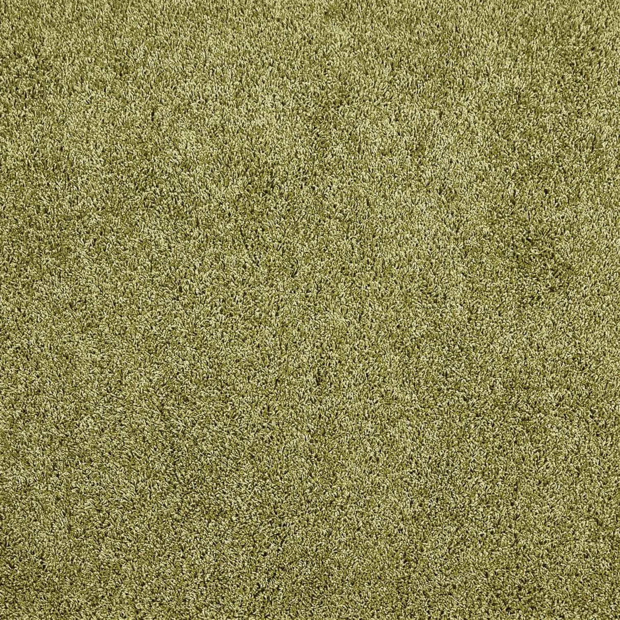 Washable Olive Green Shaggy Rug by The Rugs
