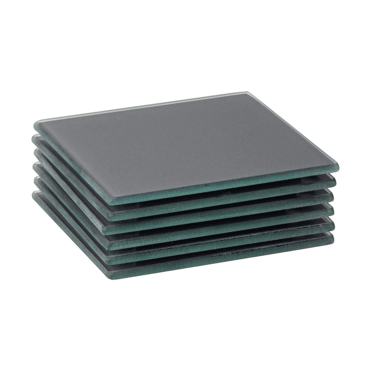 Rinkit Square Glass Coasters Pack of 6 – 10cm