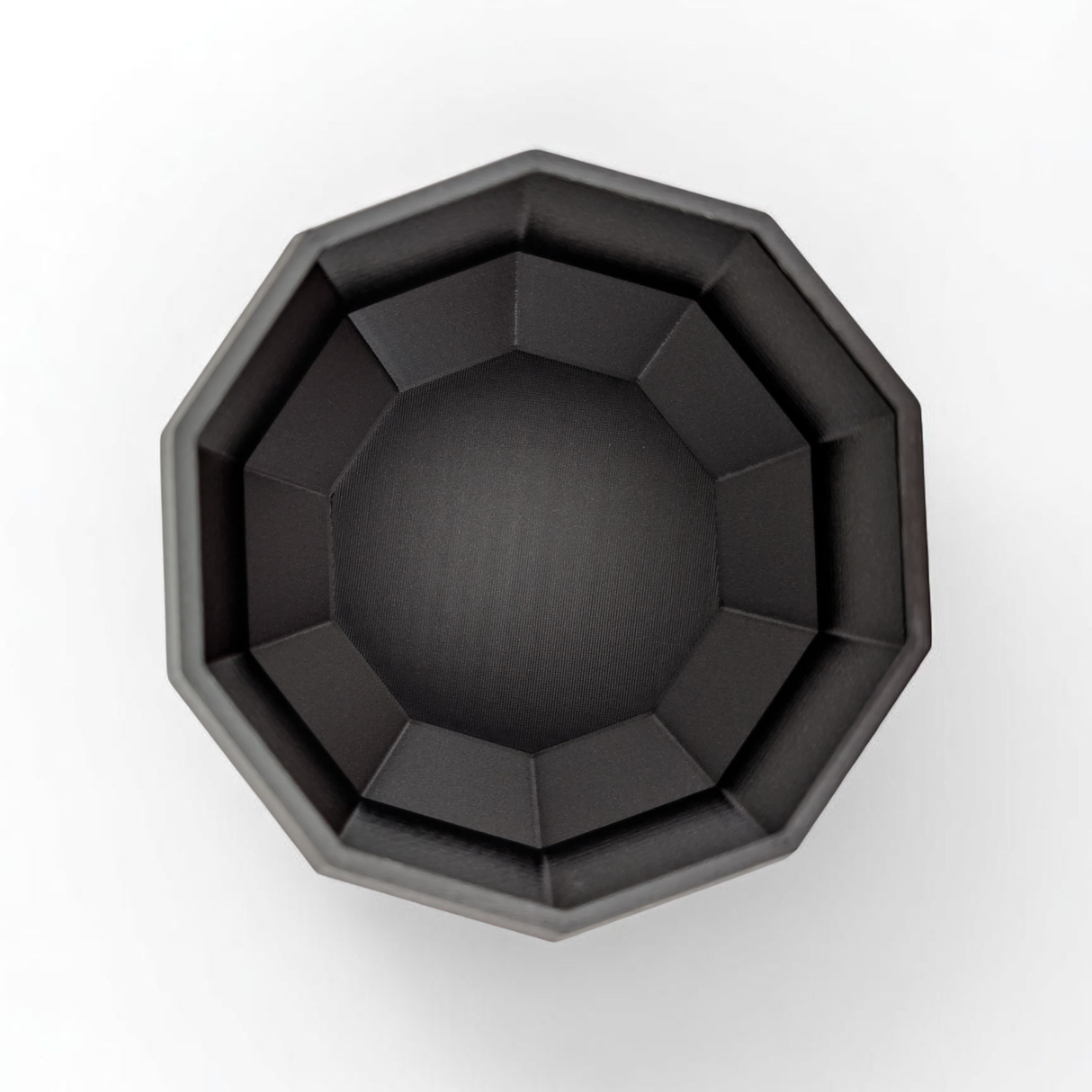Filamora Studios Minimalist Decagonal Flowerpot