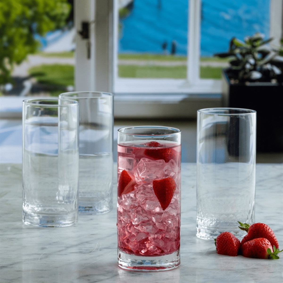 Ravenhead Pisa Hiball Glasses, Set of 2, 48cl