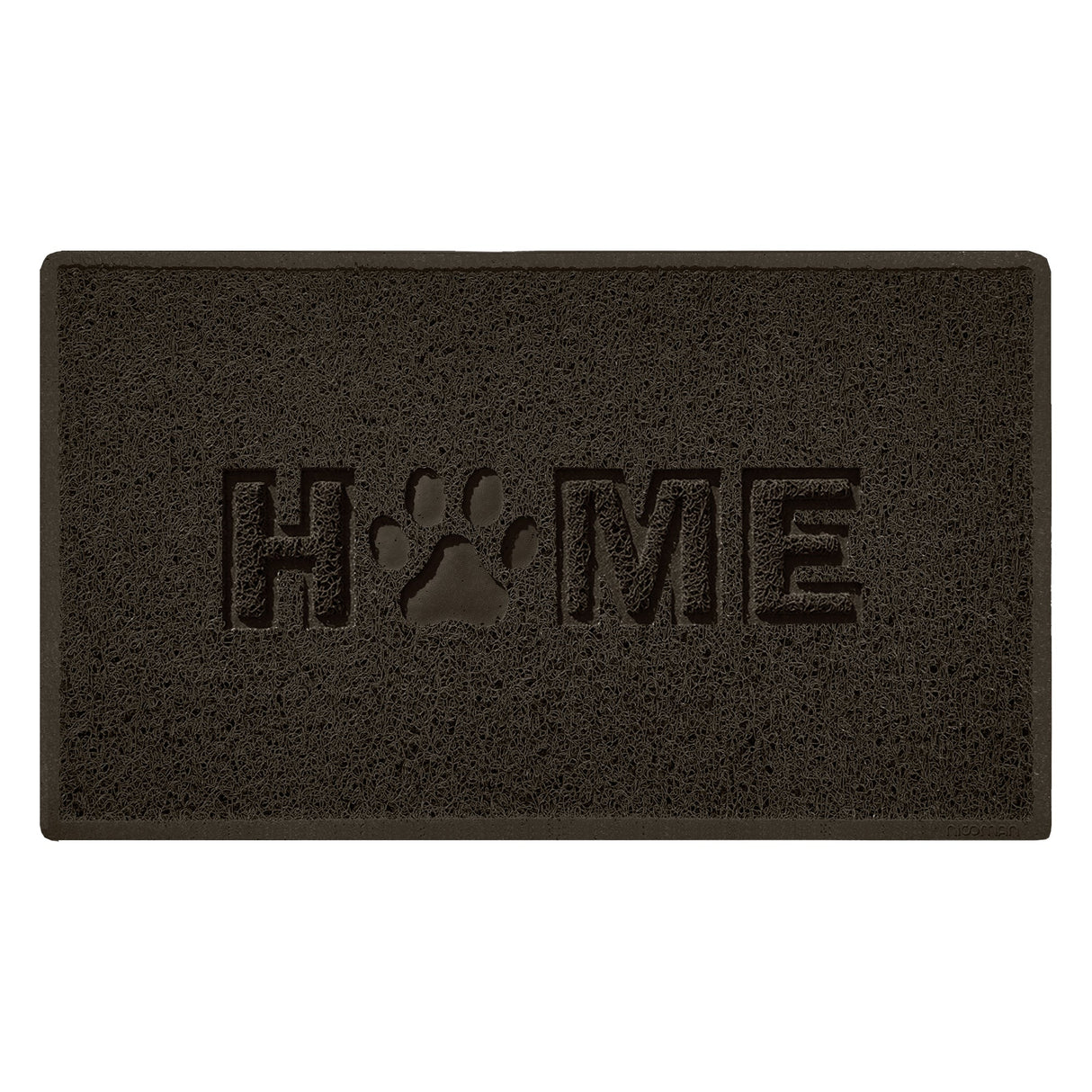 Embossed Home Paw Spaghetti Indoor Doormat Non Slip | Nicoman