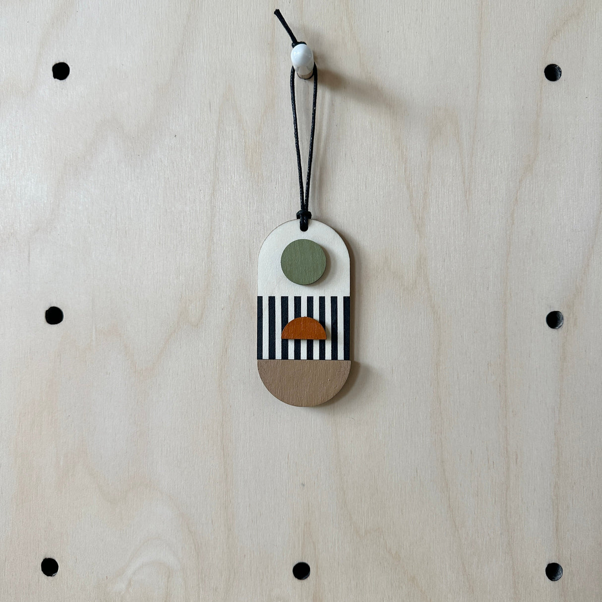 Mini Geometric Wall Hanging | Wooden Wall Art