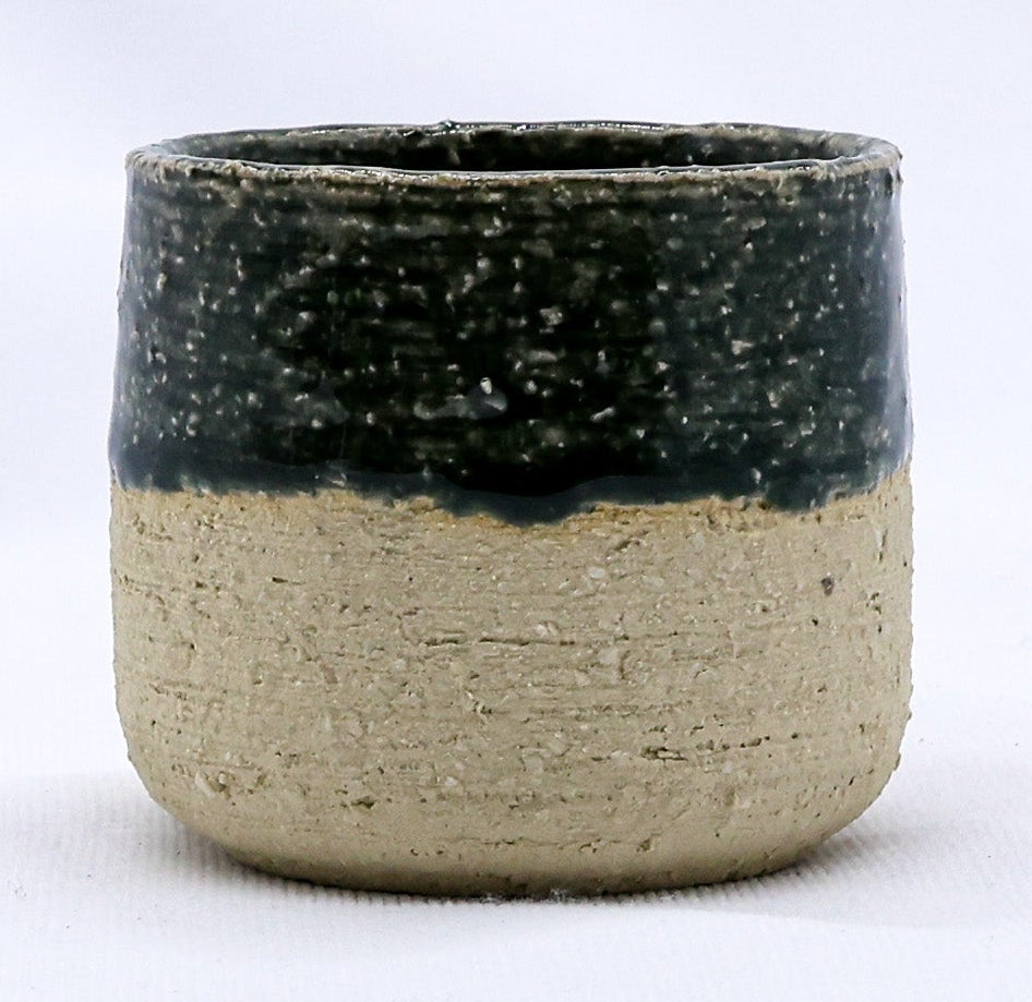 Bluvio Handmade Ceramic Milled Stoneware Espresso Mug