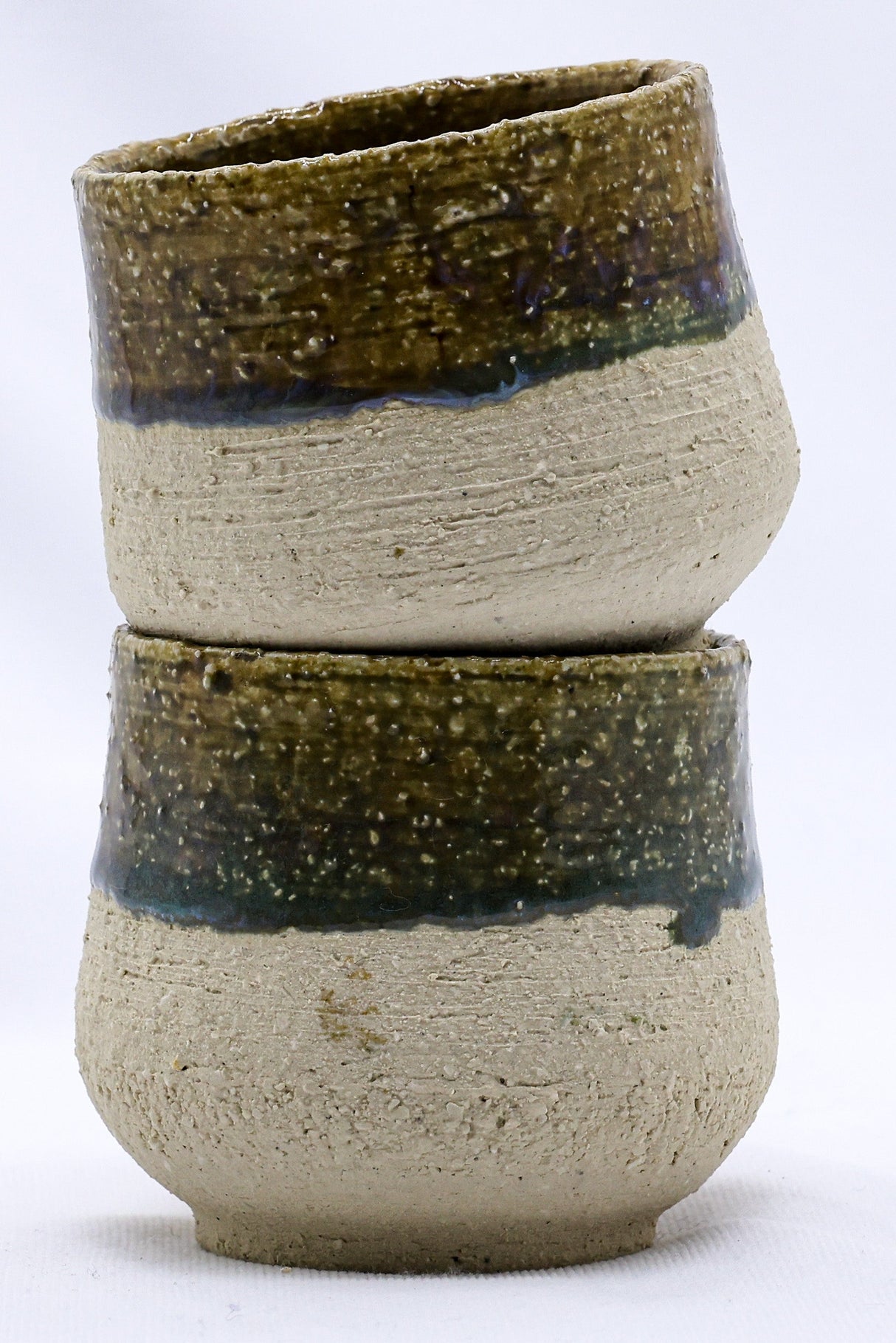 Bluverde Tazza Handmade Ceramic Milled Stoneware Cappucino Mug