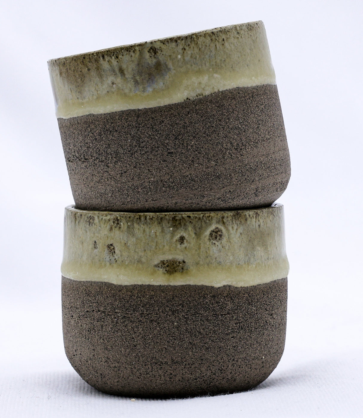 Bluverde Picollo Grey Handmade Ceramic Stoneware Espresso Mug
