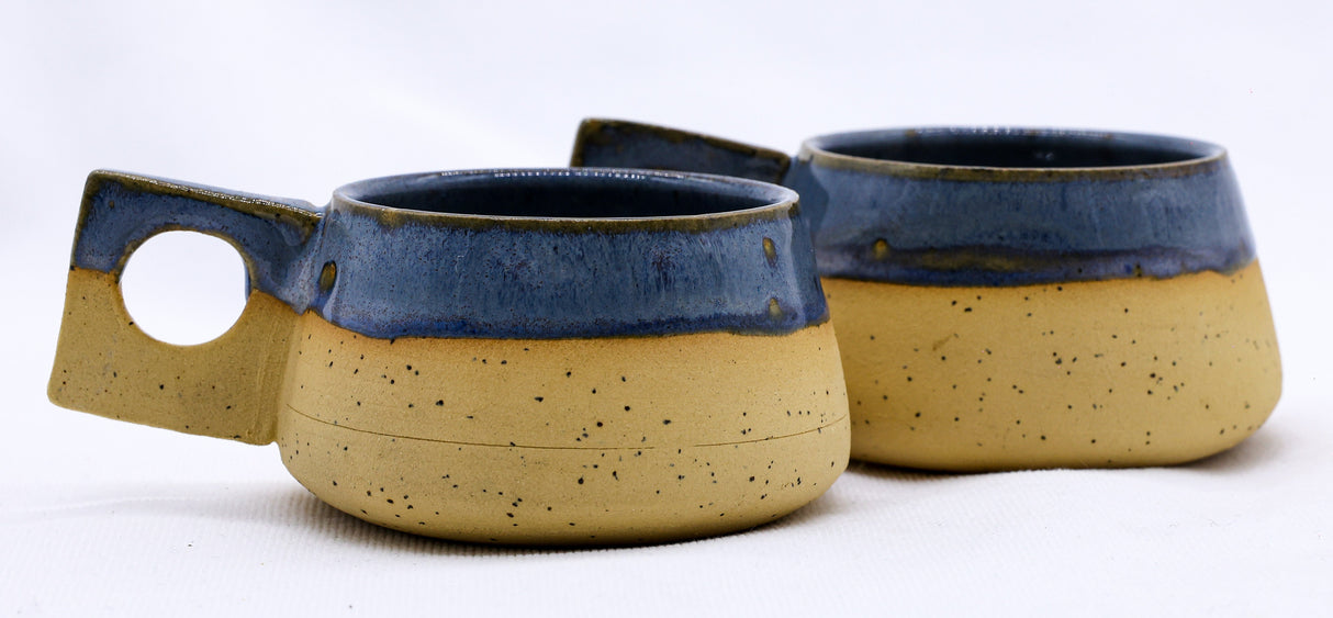 TerraBlu Formo Handmade Ceramic Stoneware Coffee Mug