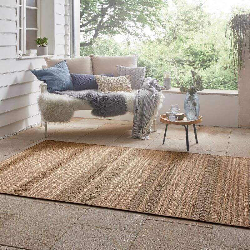The Rugs Indoor Outdoor Granado Rug – Chevron Design