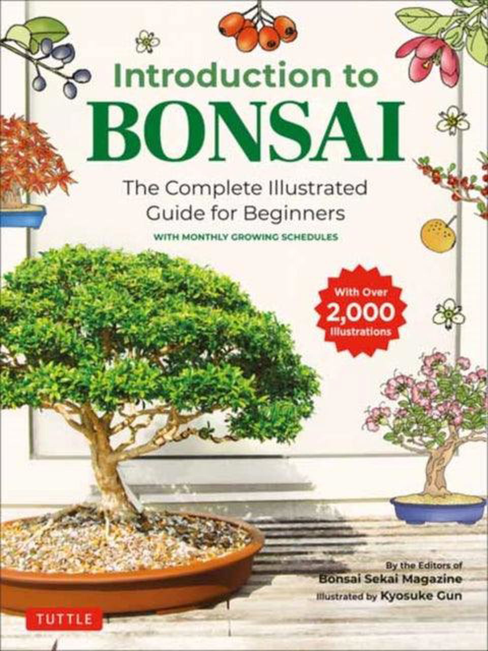 Yorkshire Bonsai Introduction to Bonsai Book Beginner Guide 2000 Illustrations
