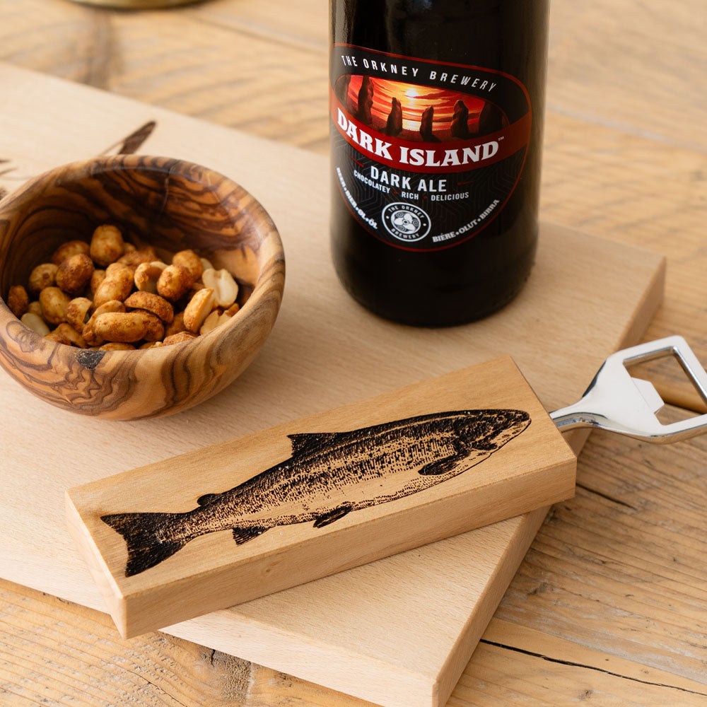 Selbrae House Salmon Beech Bottle Opener