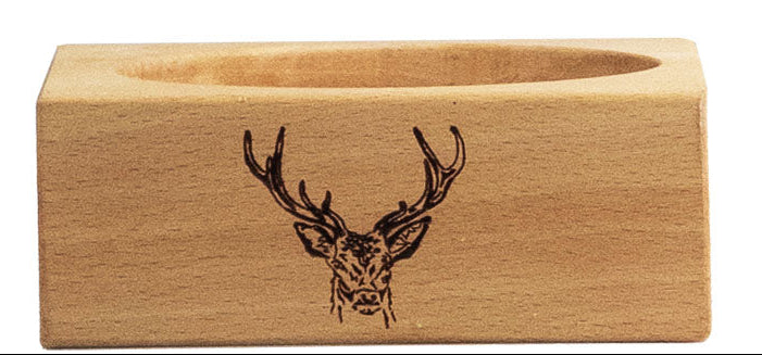 Selbrae House Stag Beech Wine Bottle Coaster