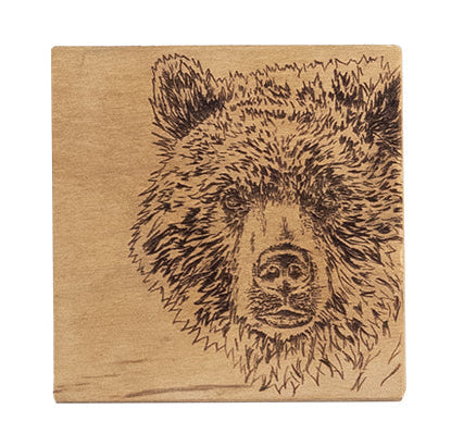 Selbrae House Bear Beech Single Coaster