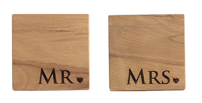 Selbrae House Mr & Mrs Beech Set of 2 Coasters