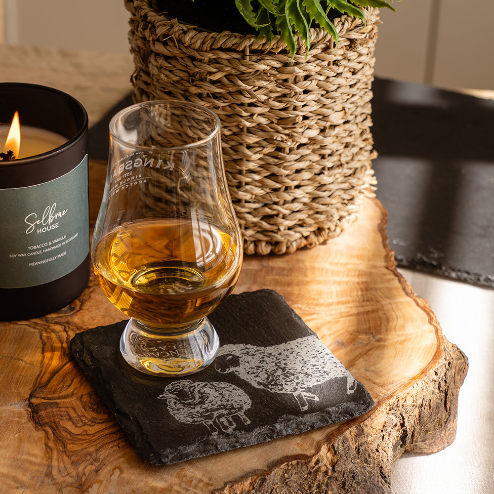 Selbrae House Sheep Single Slate Coaster