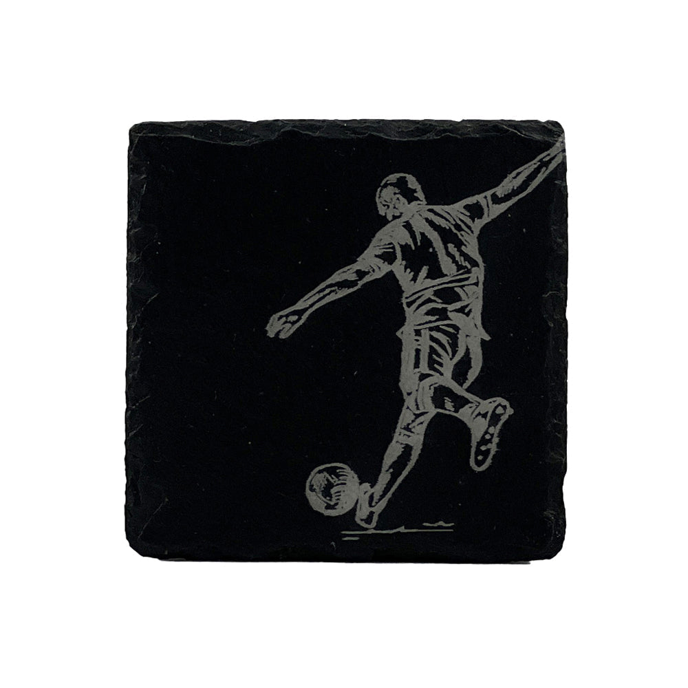 Selbrae House Football Single Slate Coaster