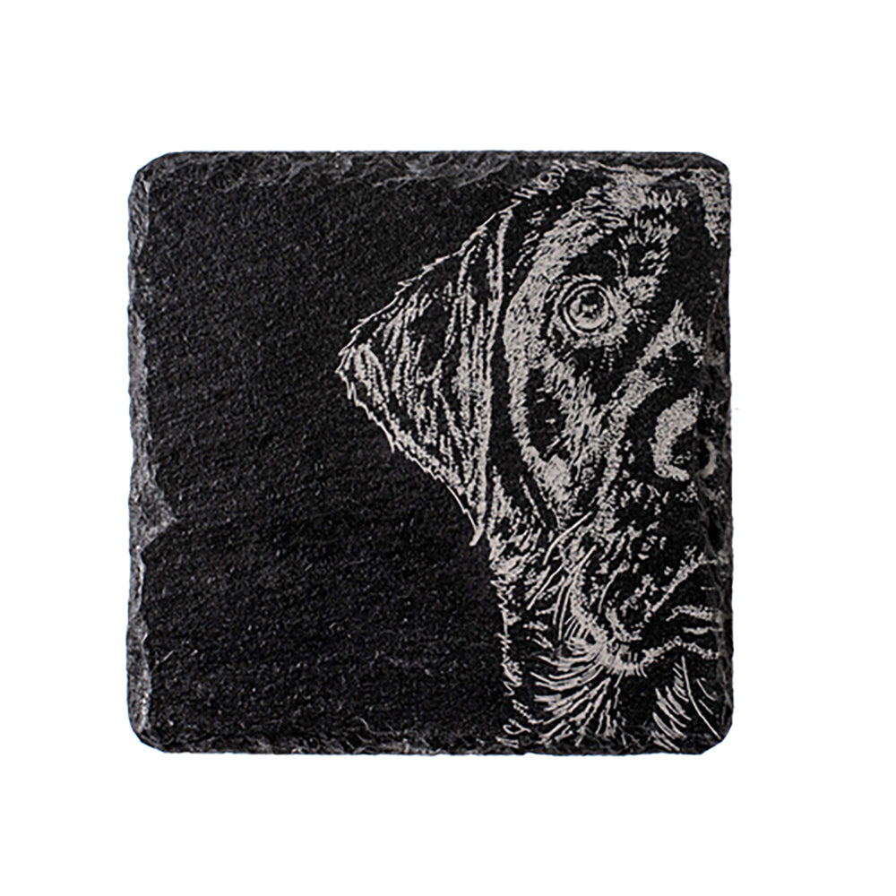 Selbrae House Labrador Single Slate Coaster