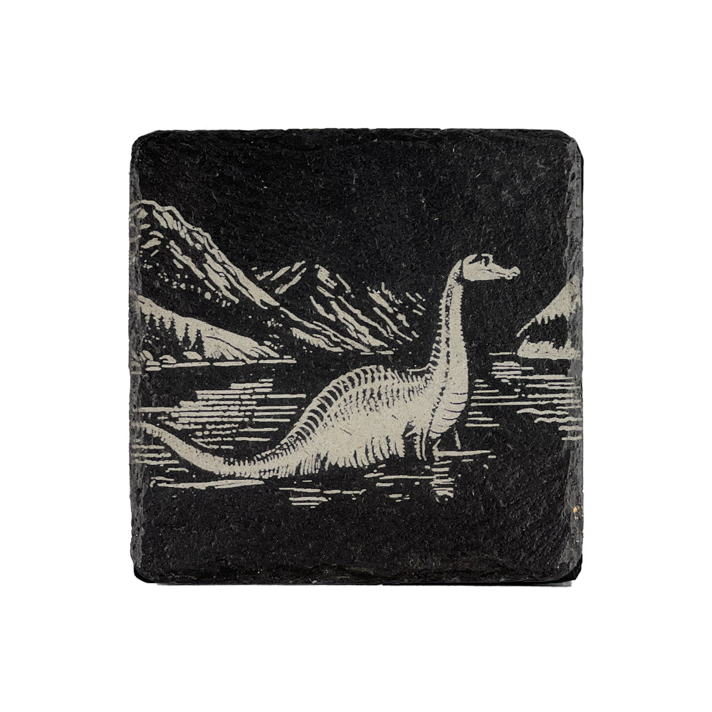 Selbrae House Nessie Single Slate Coaster
