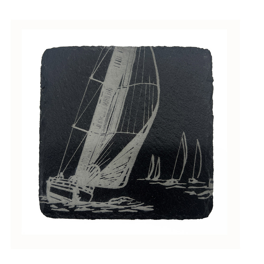 Selbrae House Yachting Single Slate Coaster