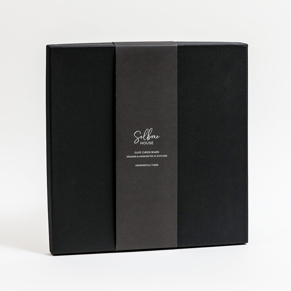 Selbrae House Round Slate Cheese Board