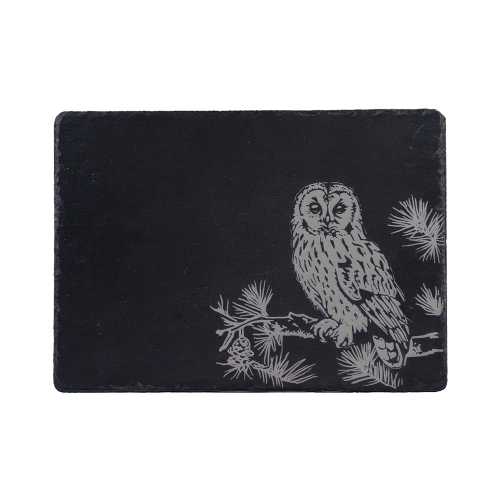 Selbrae House Tawny Owl Slate Cheese Board