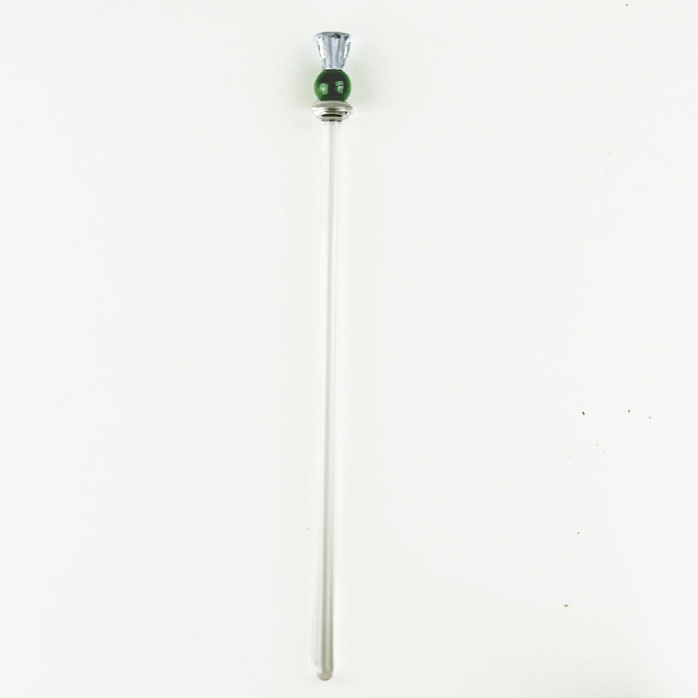 Selbrae House Thistle Glass Drinks Stirrer