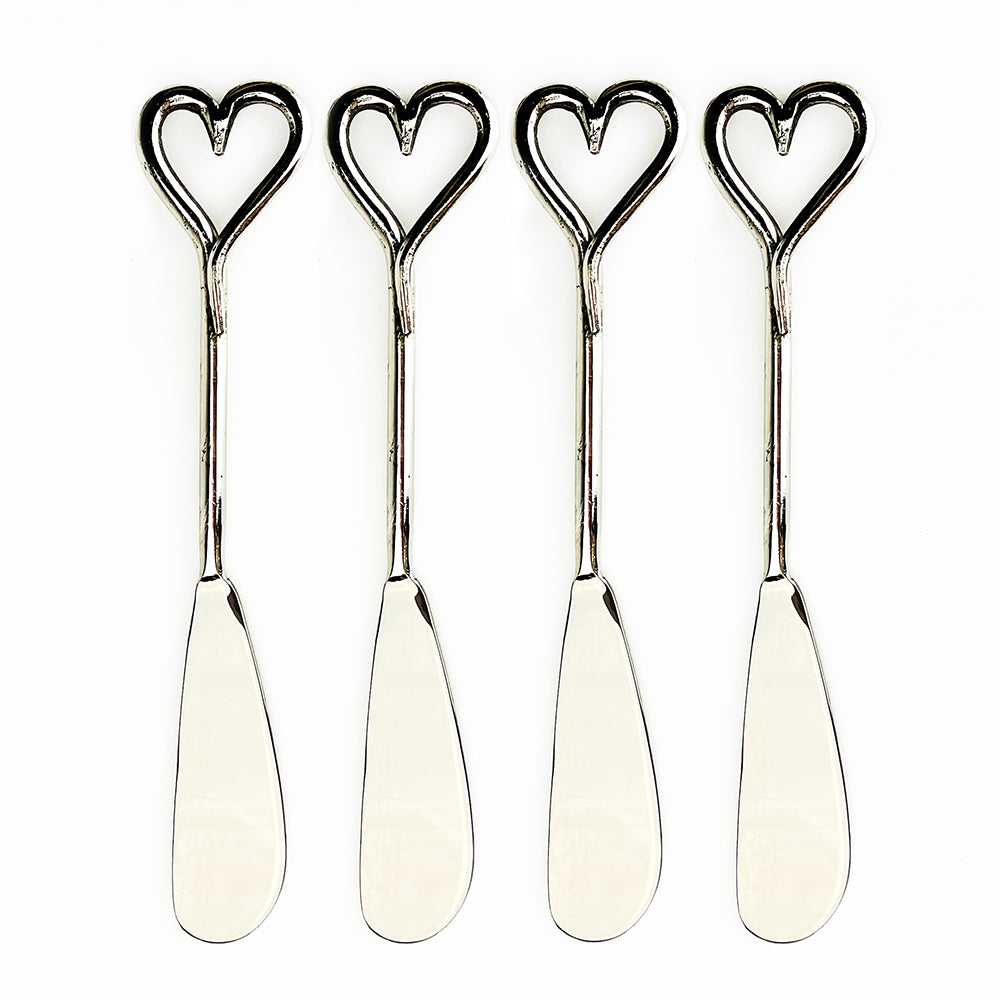 Selbrae House Love Heart Butter Knives - Set of 4