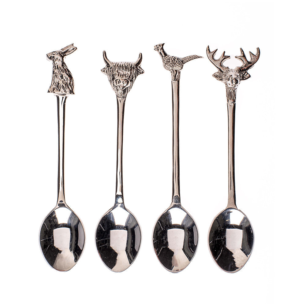 Country Animals Selbrae House Spoons - Set of 4