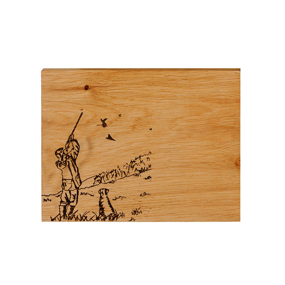 Selbrae House Shooting Oak Bar Board