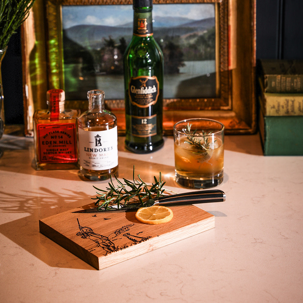 Selbrae House Shooting Oak Bar Board